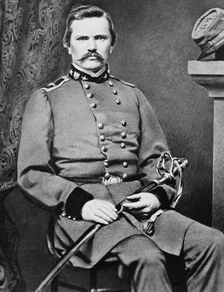 Simon Bolivar Buckner Sr.  His son would become a General in the Army he fought against. 