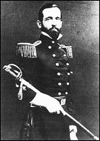 Richard Garnett was killed during Pickett's Charge.  Day 3 of Gettysburg. 