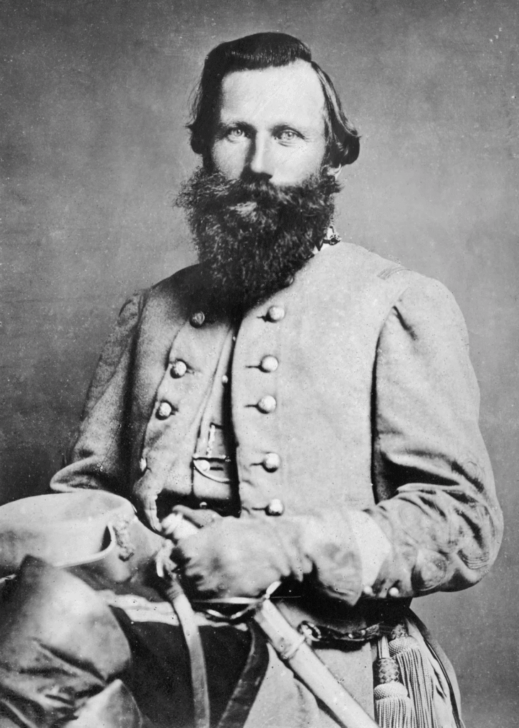 JEB Stuart.  One of many great cavalry commanders out of the Confederate generals. 