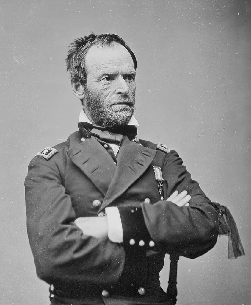 William T. Sherman.  Nathan Bedford Forrest and Sherman were bitter rivals during the war.  Sherman claimed that Forrest was one of the best generals in the war. 
