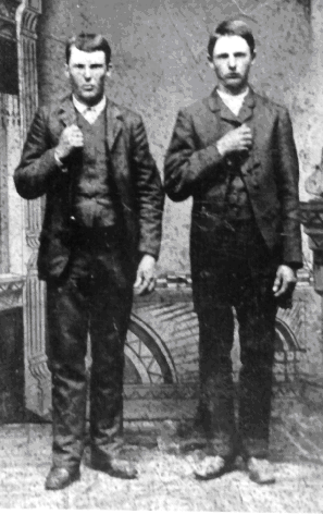 Jesse and Frank James. Two of the most famous Wild West figures. Both were Guerillas during the Civil War.